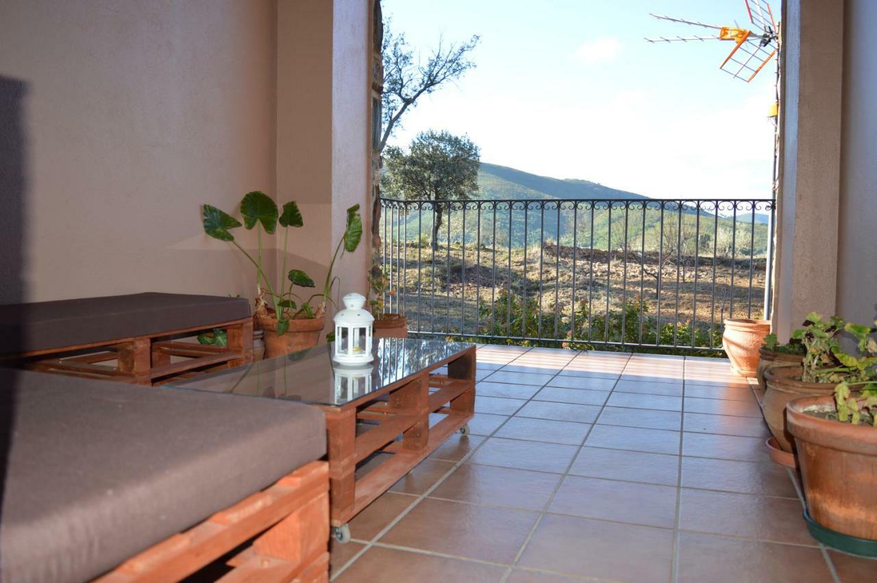 Las Estrebedes Casa Rural Guest House Caminomorisco Exterior foto